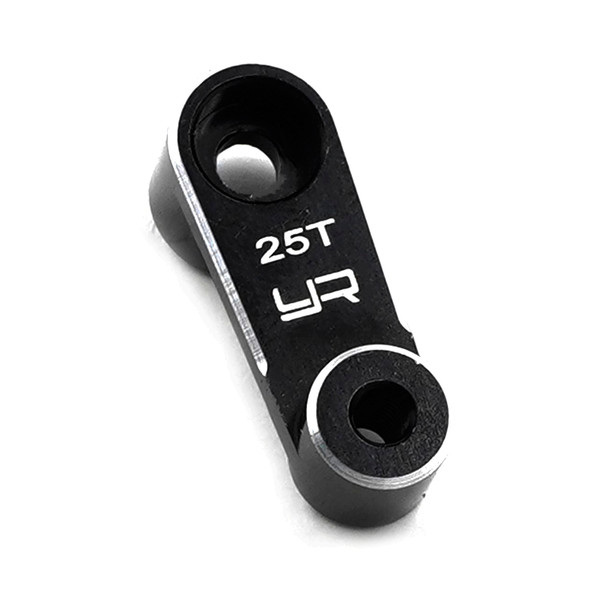 Yeah Racing YA-0689BK 25T Aluminum 15.5mm Servo Horn Black : Associated B6 Series