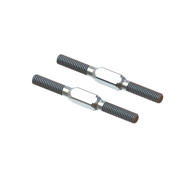 ARRMA ARA340176 Steel Turnbuckle M4x45mm Silver (2) : Typhon