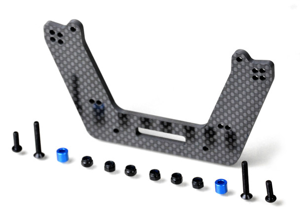 Exotek 1982 Carbon Fiber Front Drag Tower 3.5mm Thick : 4Tec Shocks / 2WD Slash