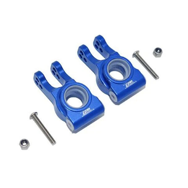 GPM Racing Aluminum Rear Knuckle Arm Blue : Losi Lasernut U4