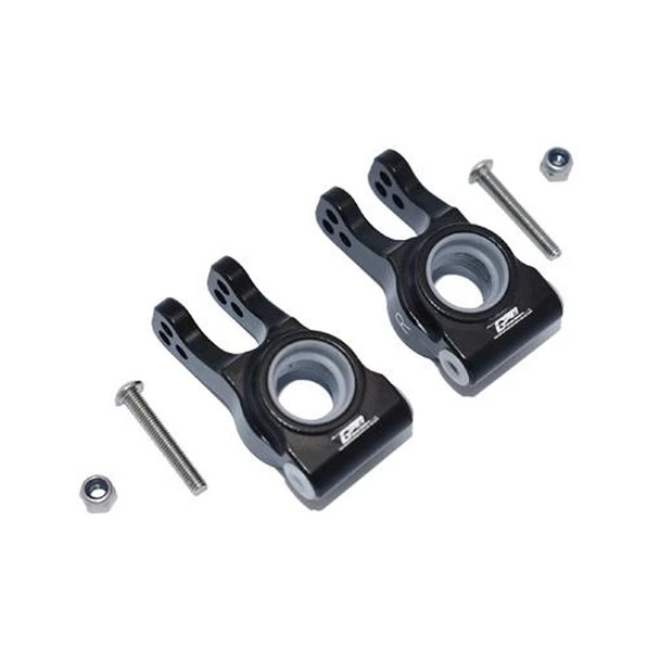GPM Racing Aluminum Rear Knuckle Arm Black : Losi Lasernut U4