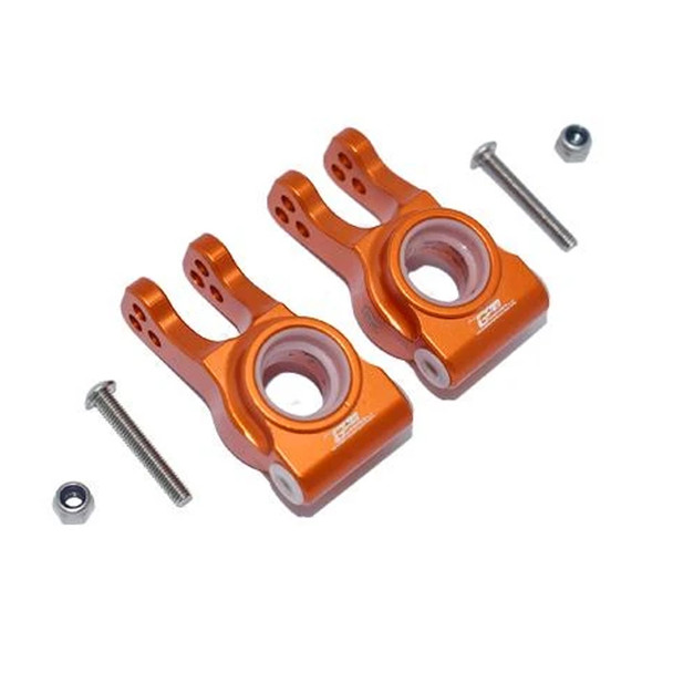 GPM Racing Aluminum Rear Knuckle Arm Orange : Losi Lasernut U4