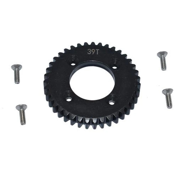 GPM Racing Harden Steel #45 Spur Gear 39T Black : Losi Lasernut U4