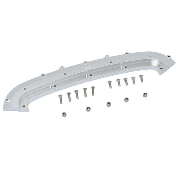 GPM Racing Aluminum Front Bumper Mount Silver : Arrma 1/7 Infraction / Limitless