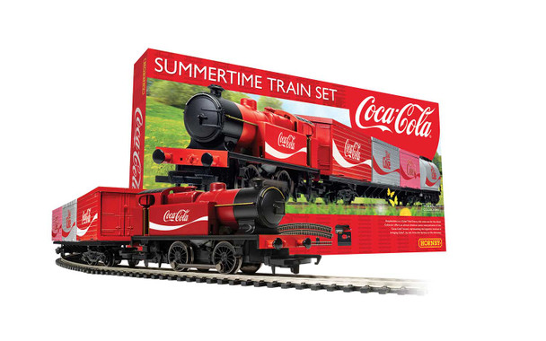 Hornby R1276T Summertime Coca-Cola Train Set OO Scale