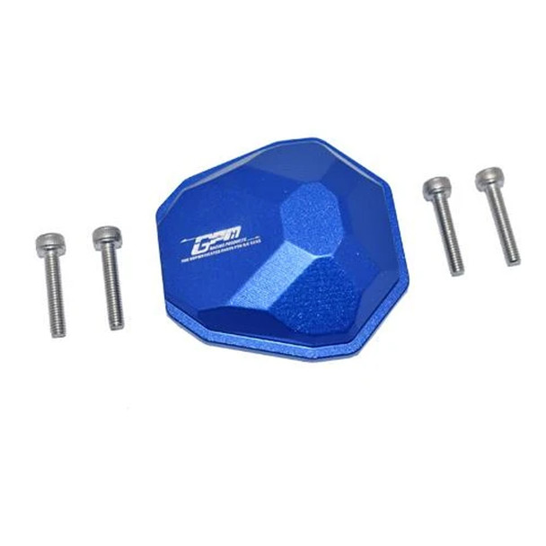 GPM Racing Aluminum Front Or Rear Gearbox Cover Blue : Axial 1/10 RBX10