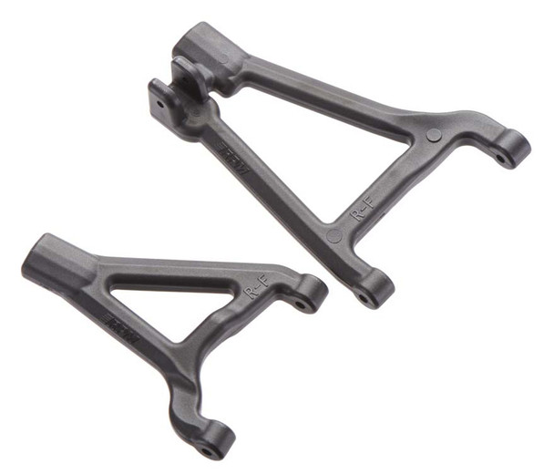 RPM 73422 Front Right Upper & Lower A-Arms (Black) for Traxxas Slayer Pro 4x4