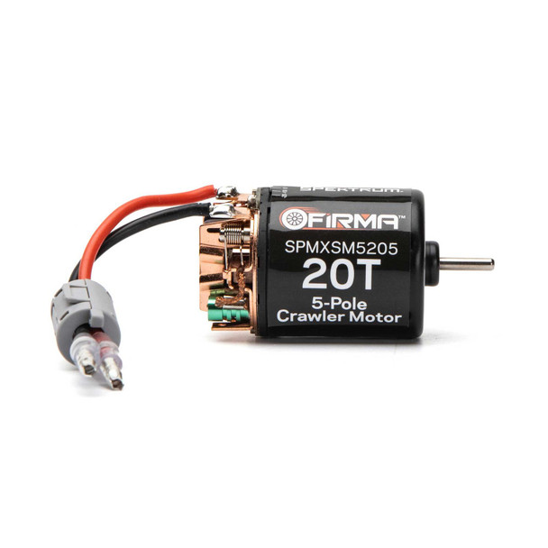 Spektrum SPMXSM5205 Firma 20T Rebuildable 5-Pole Brushed Crawler Motor