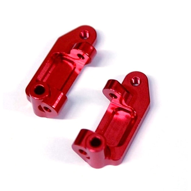 STRC ST2432R Aluminum Front Caster Blocks Red : Traxxas Drag Slash / Bandit