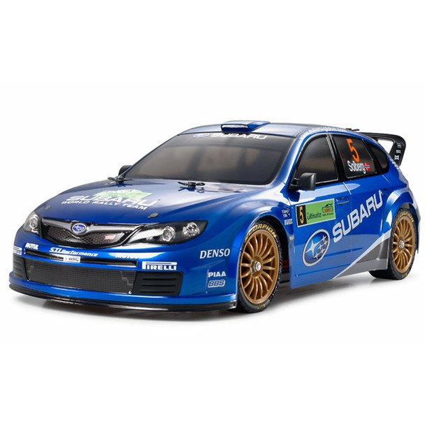 Tamiya 58426 1/10 Subaru Impreza WRC 2008 4WD On-Road Racing Car Kit w/ LED Light