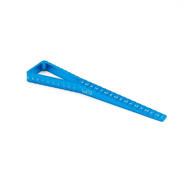 Yeah Racing YT-0055BU 2 in 1 Ride Height & Droop Gauge Blue : 1/10 Touring Cars