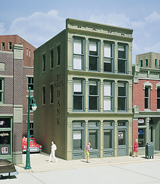 Design Preservation Models 1st National Bank HO Train Building 11800