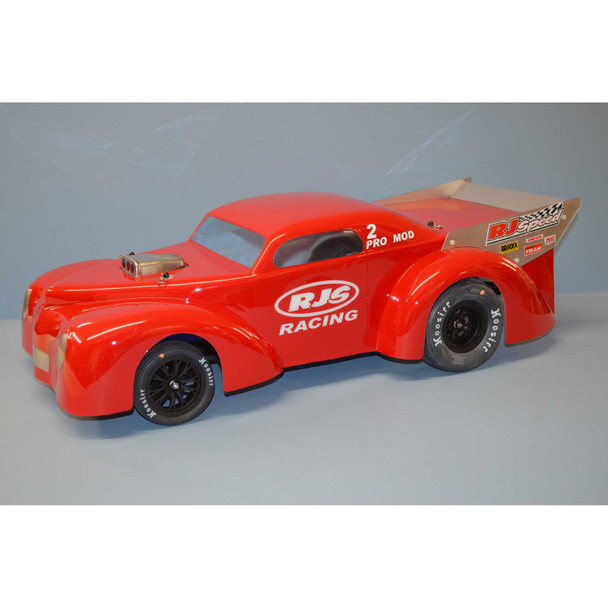 RJ Speed 1068 1/10 Clear Body Late Model Stock Car : Short Course Chassis