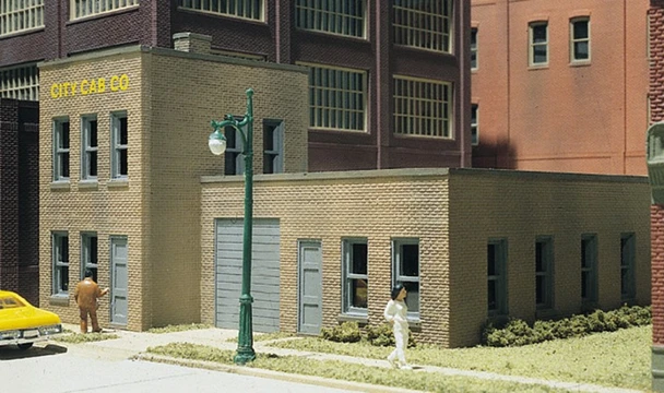 Design Preservation Models City Cab Co. HO Train Building 11200