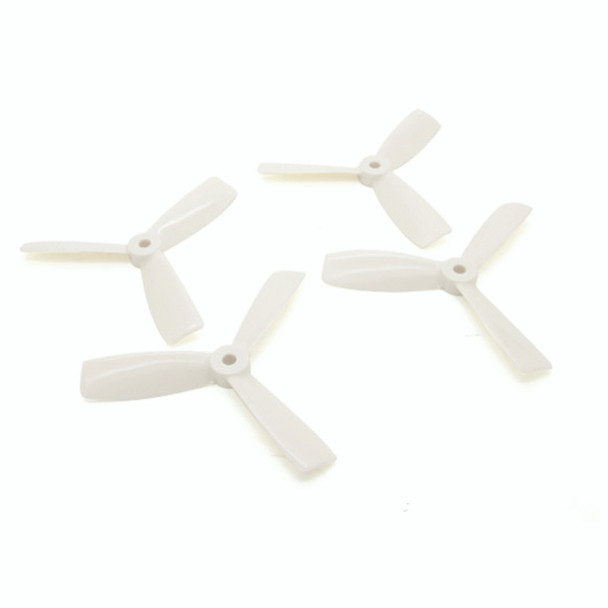 DALPROP T3545BN Bullnose Tri Blade White Propeller (4pcs) : FPV Drone