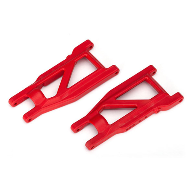 Traxxas 3655L Suspension Arms Red Front/Rear - Left & Right (2) : 4x4 Ruster/Slash