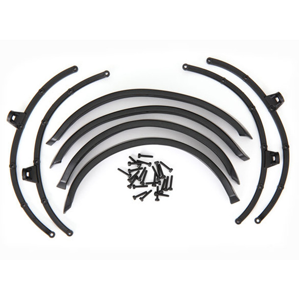 Traxxas 9227 F/R Fender Flares (2) /  Flare Mounts (4) : TRX-4 2021 Ford Bronco