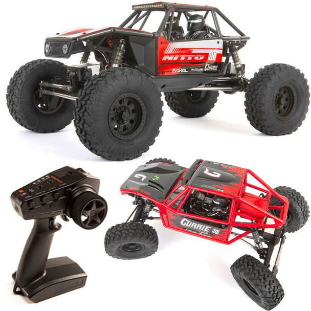 Axial AXI03022T2 1/10 Capra 1.9 4WS Unlimited Trail Buggy RTR, Black