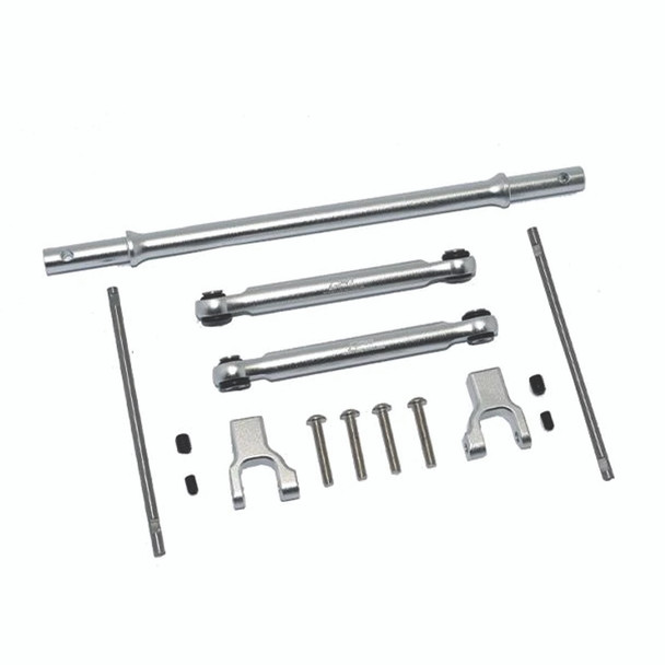 GPM Stainless Steel Rear Sway Bar & Alum Sway Bar Arm & Linkage Silver : RBX10
