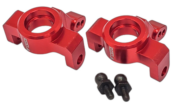 NHX RC Aluminum Steering Knuckle Hub For Traxxas 1/18 LATRAX Teton Red