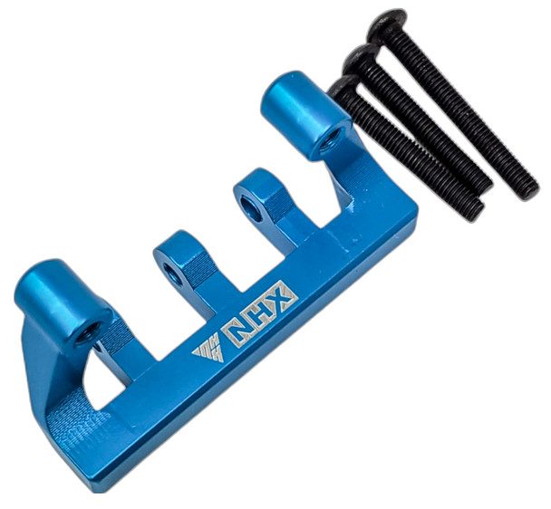 NHX RC Aluminum Chassis Plate Support Rod Holder : Everest Gen7 Sport / Pro Blue