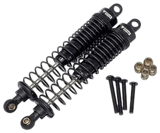 NHX RC Aluminum Front / Rear Shocks : Everest Gen7 Sport / Pro Black