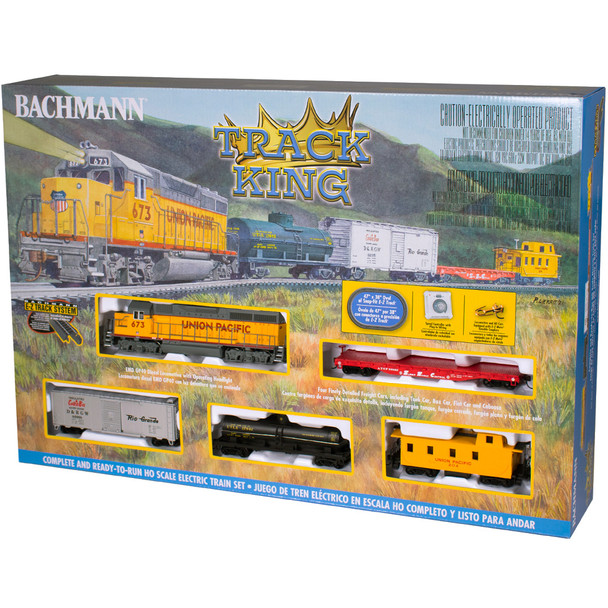 Bachmann 00766 Track King Ready to Run Train Set HO Scale