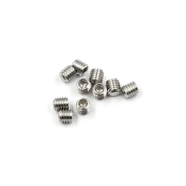 Yeah Racing SS-303ST Stainless Steel M3x3mm Hex Socket Screws (10 Pcs)