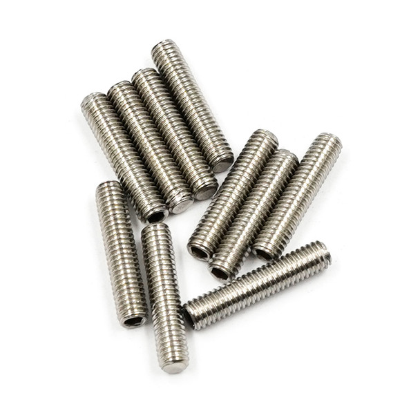 Yeah Racing SS-314ST Stainless Steel M3x14mm Hex Socket Screws (10 Pcs)