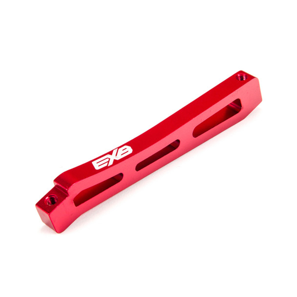 ARRMA ARA320564 Front Center Aluminum Chassis Brace 98mm Red : Kraton / Notorious