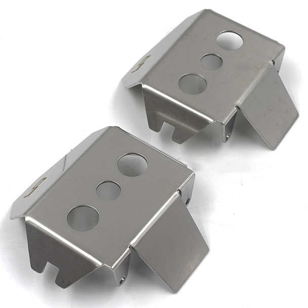 Yeah Racing AXSC-081 Stainles Steel Front & Rear Differential Protector : Axial SCX6