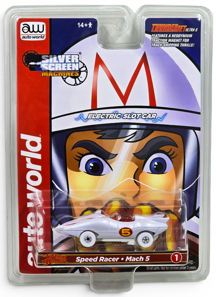 Auto World Thunderjet R36 Speed Racer - Mach 5 iWheels HO Scale Slot Car