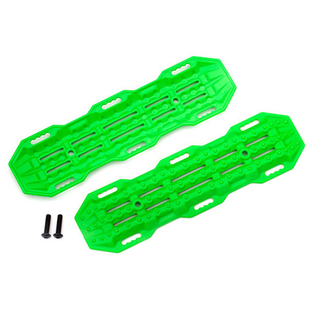 Traxxas 8121G Traction Boards Green / Mounting Hardware : TRX-4