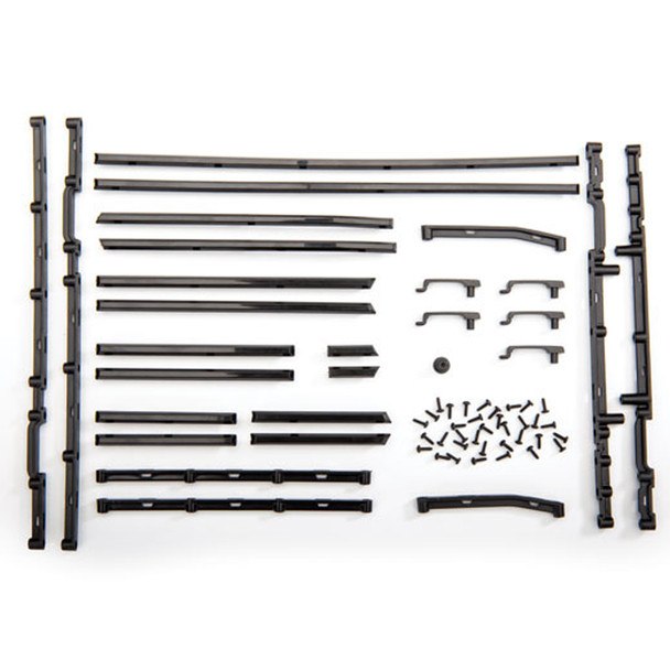 Traxxas 8815X Left & Right Side Trim / Side Trim Retainers (8) : TRX-4 / TRX-6