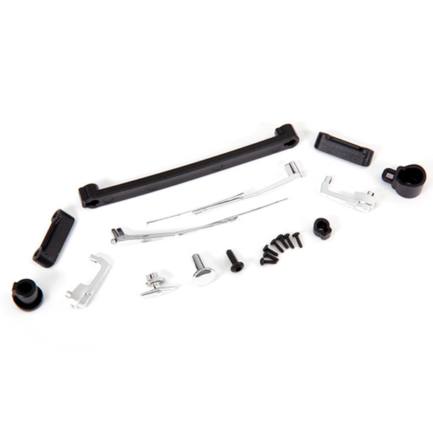 Traxxas 9115 Door Handles Left / Right & Rear / Retainers (3) : TRX-4