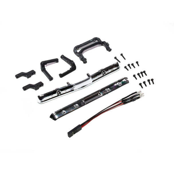 Axial AXI200002 Bumper Set with LED : SCX24 1967 Chevy C10