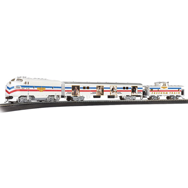 Bachmann 00767 Norman Rockwell Freedom Ready to Run Train Set  HO Scale