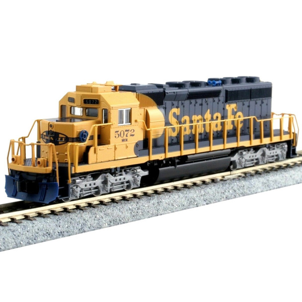 Kato 1768209 SD40-2 Diesel Santa Fe Locomotive #5072 N Scale