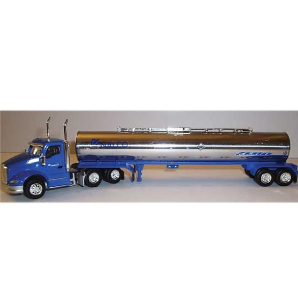 Trucks n Stuff Kenworth T680 Day-Cab Tractor w/ Chemical Nalco Tank Trailer HO Scale