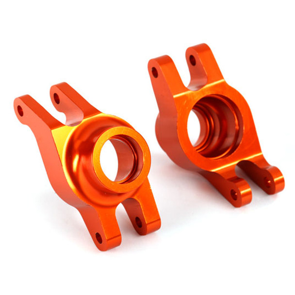Traxxas 8952A Aluminum Rear Carriers Stub Axle Orange (2) : Maxx