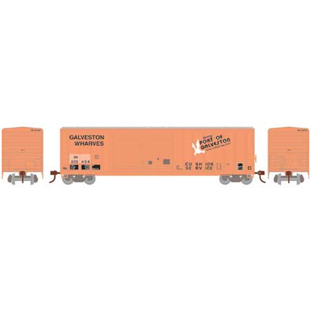 Athearn ATH17273 50' FMC Offset DD Box - BN/GW #223494 Freight Car N Scale