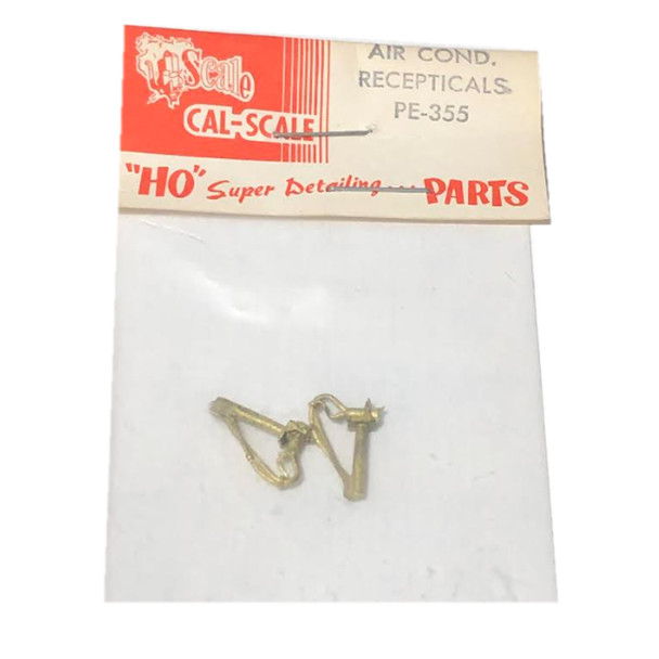 Cal Scale 190-355 Air Conditioning Receptacles (2) HO Scale