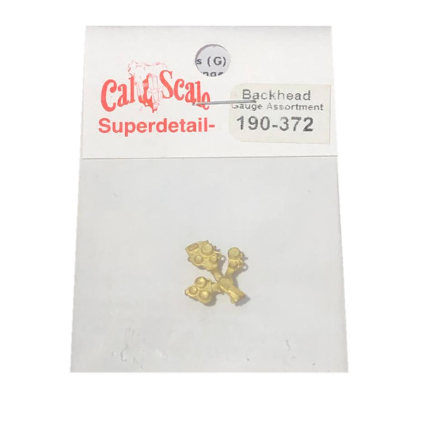 Cal Scale 190-372 Cab Gauges for Engineer/Fireman Side of Cab HO Scale