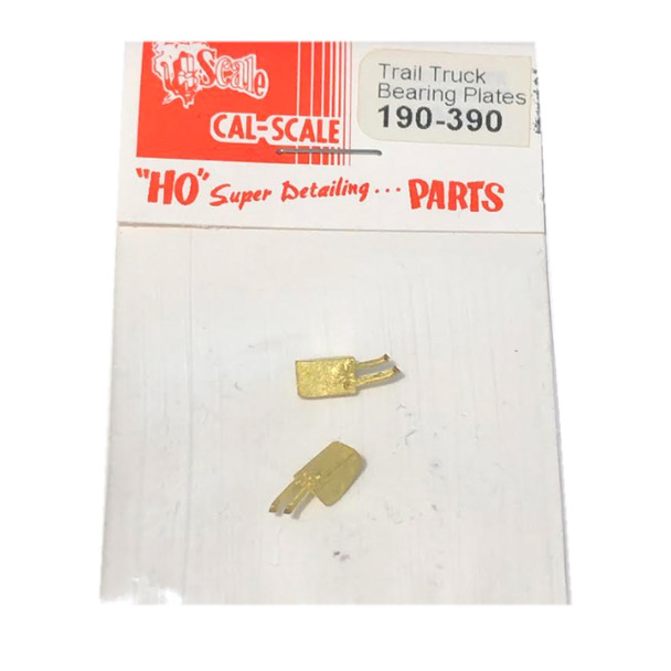 Cal Scale 190-390 Trailing Truck Bearing Plates HO Scale