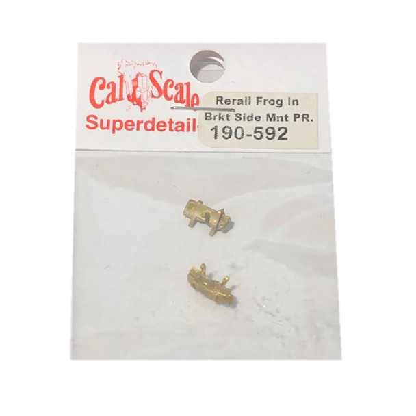 Cal Scale 190-592 Rerail Frog Side Mount (2) HO Scale