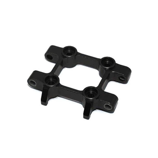 GPM Racing Aluminum Front Suspension Arm Mount Black : 1/10 Tamiya DT-03