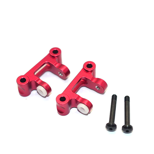GPM Racing Aluminum Front C-Hub Red : 1/10 Tamiya DT-03