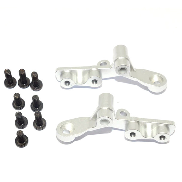 GPM Racing Aluminum Front Rocker Arm Silver : 1/10 Tamiya DT-03