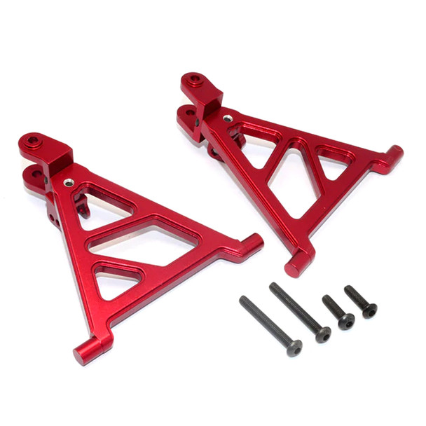 GPM Racing Aluminum Front Lower Arm Red : Tamiya Lunch Box