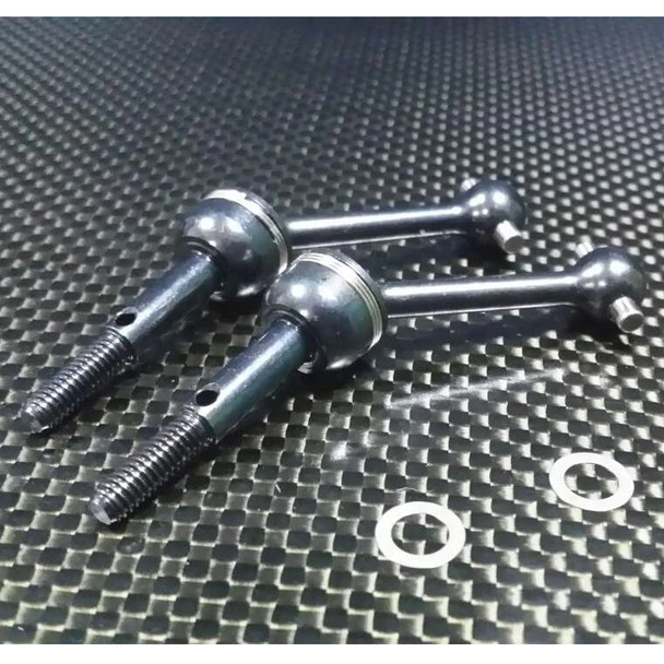 GPM Steel #45 CVD Swing Shaft (33mm) Black : Tamiya TT-01/ TT-01D